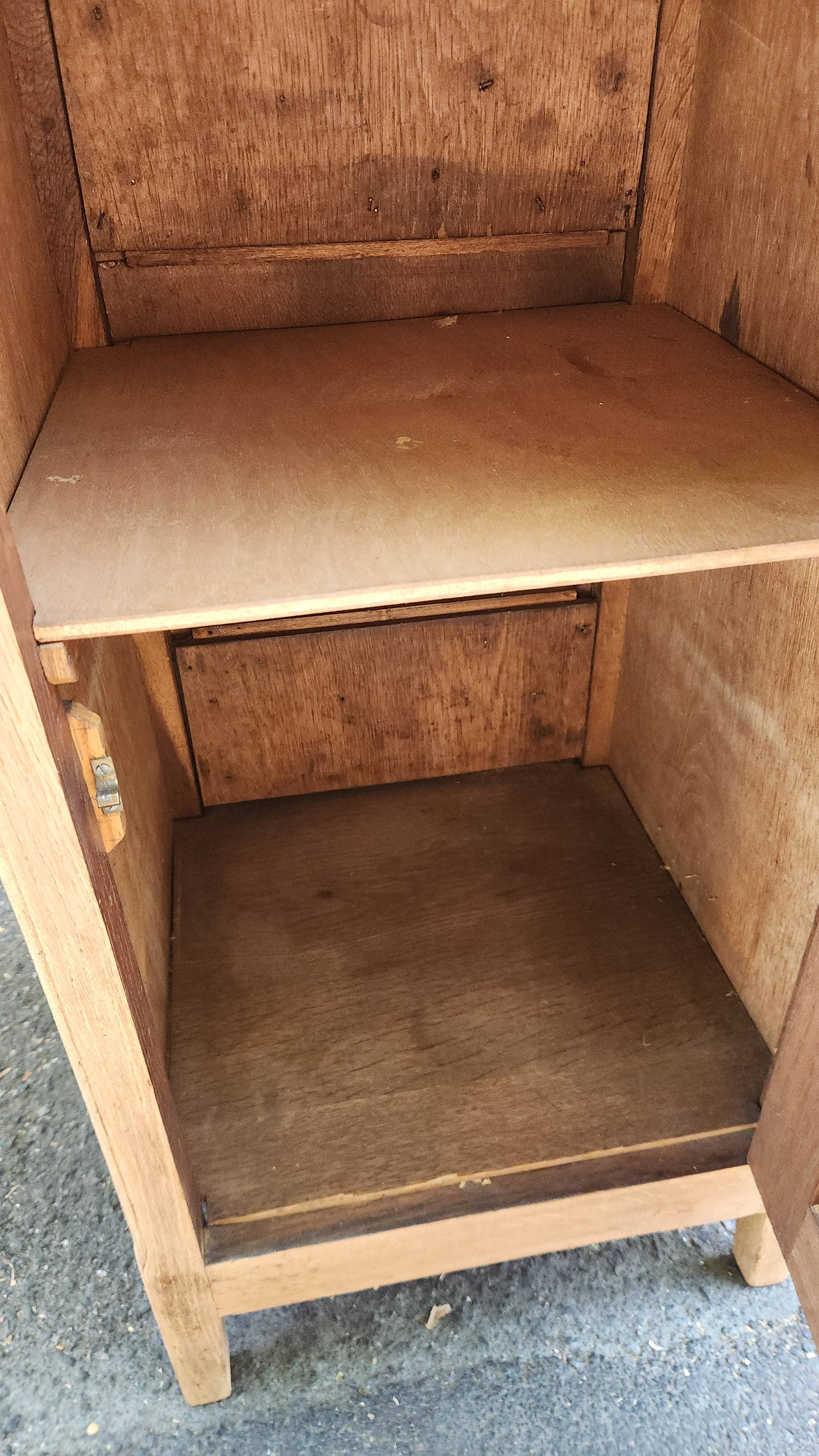 Petit meuble de rangement vintage / Chevet en bois