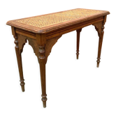 Piano bench in chene XX century