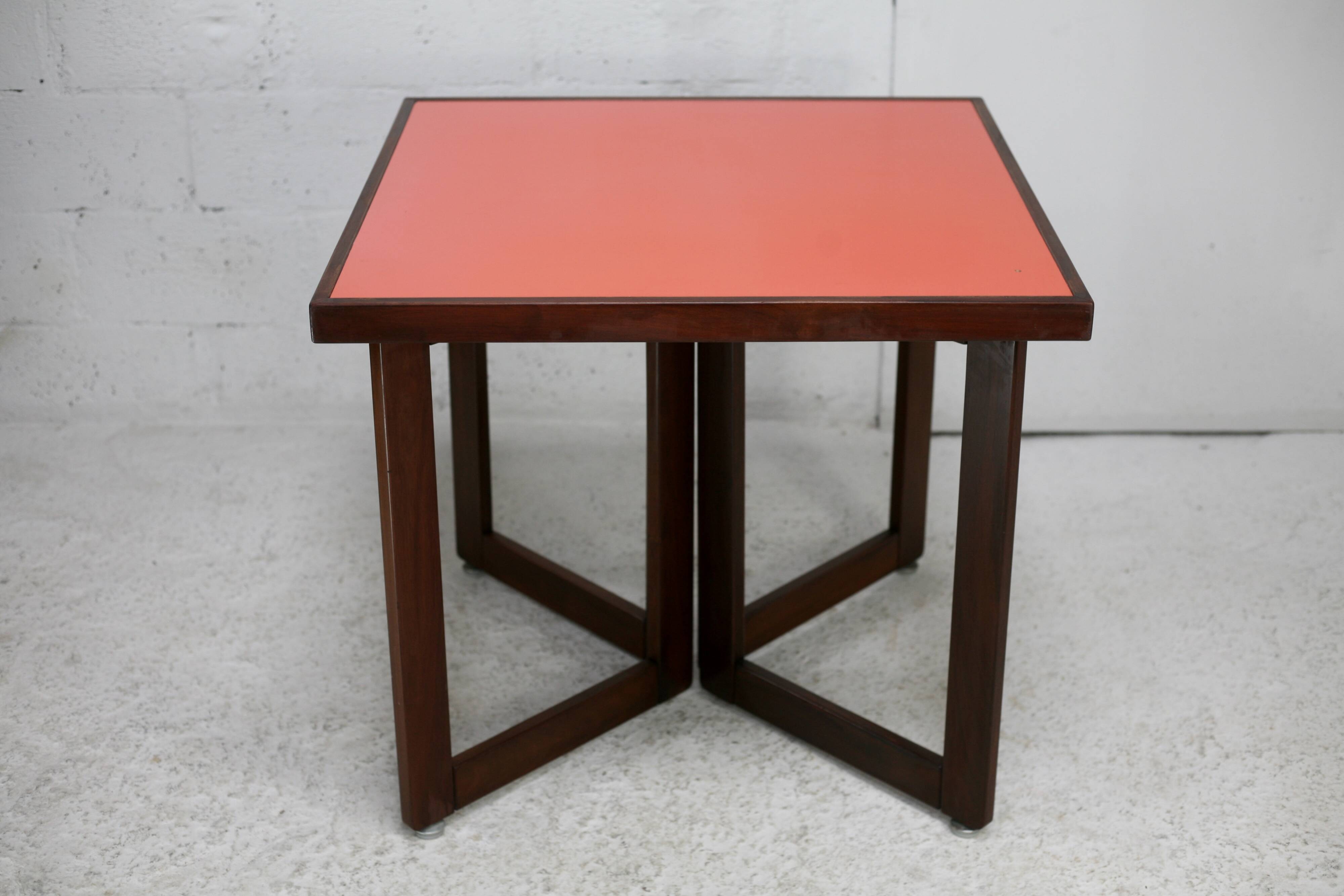 Table by Jean Gillon, published by Italma Wood Art, Brazil, circa 1970