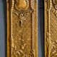 Pair of old door clean plates H30cm