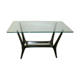 Coffee table mahogany Italy 1950 s
