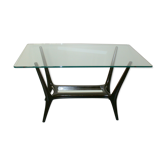 Coffee table mahogany Italy 1950 s