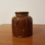 Sandstone mustard pot