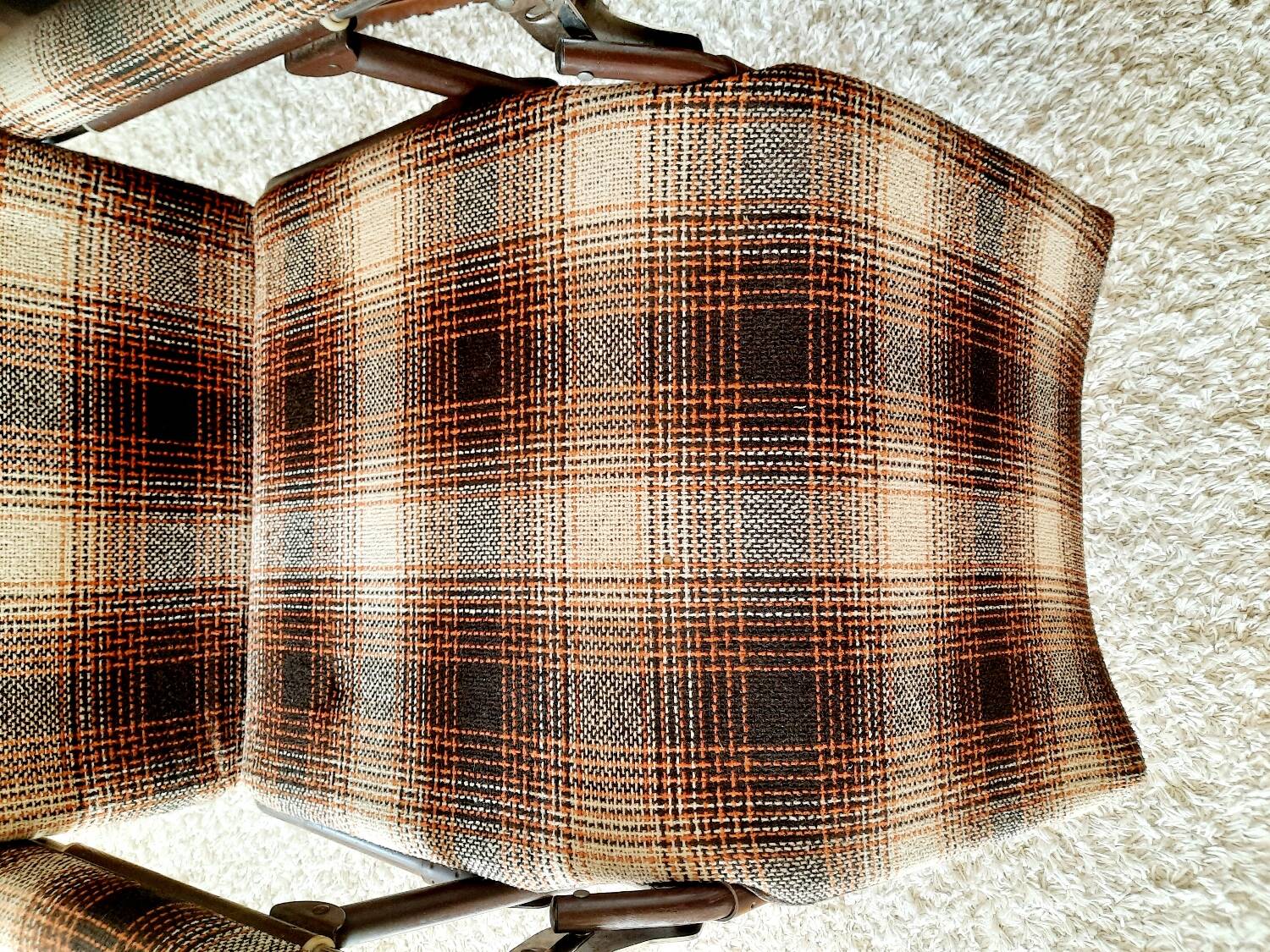 Vintage reclining armchair Lafuma