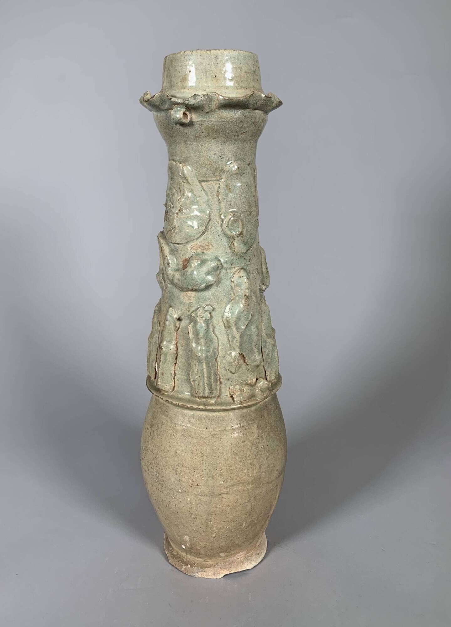 Pair of Funeral Urns - Song Dynasty (960 - 1127) - 50 cm archaeology c