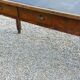 Farmhouse table, late 19th/early 20th century, 6 drawers, slate top 2