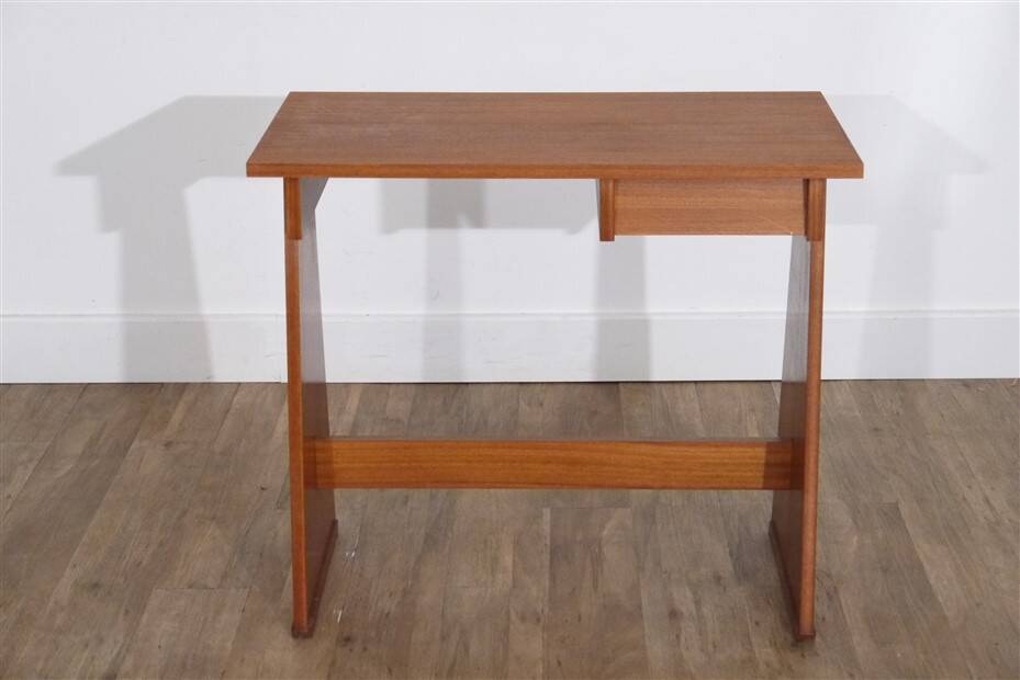 Bureau vintage en bois 1960