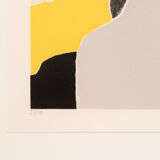Woman in Profile, Etching on Paper, 76 x 97 cm