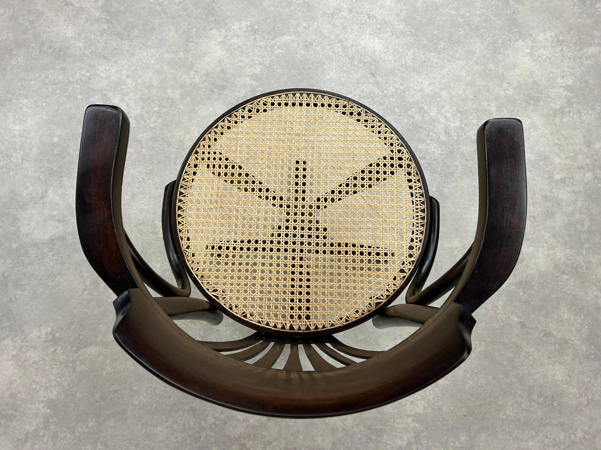 Chaise de bureau pivotante Jugendstil par Thonet