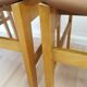 Set of 4 Vintage Branko Ursic Dining Chair: 1970s Scandinavian Wood & Brown