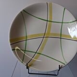 Très joli plat de service creux de chez Gien modèle "Sarabande" en bon état