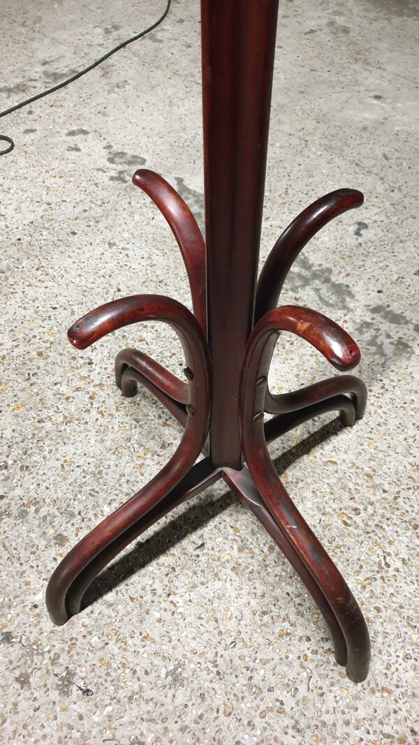 Porte-manteau  sur pied  bois courbé Art Nouveau