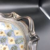 Grand plat en grès de Gustave Tiffoche