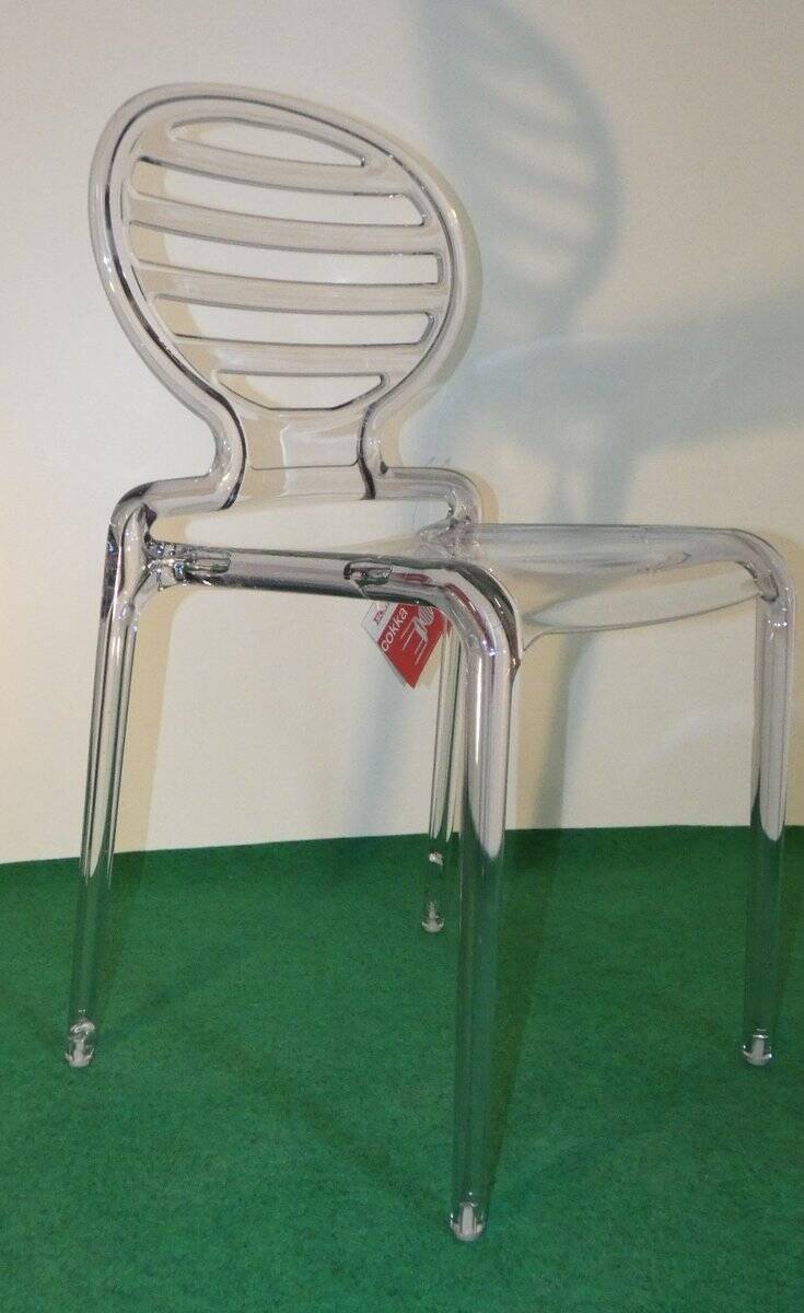Set of 6 Cocca Chairs by L. Battaglia for Scab, 2014