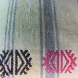 Vintage turkish kilim cushion cover , 40 x 40 cm