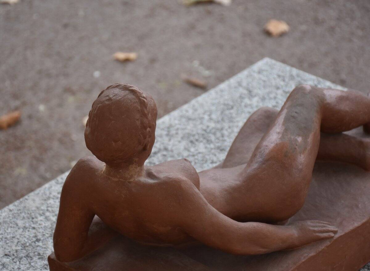 Jacqueline Sartorio, known as Sarto, Nude Woman Reclining (circa 1950)