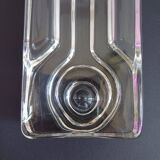 Vase en cristal Walther Kristallglas style Bauhaus