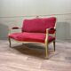 Louis xv style painted wood living room xix eme century
