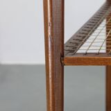 1960s Side Table in Oak Finish , Czechoslovakia