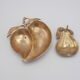 Lot de 3 coupelles en laiton