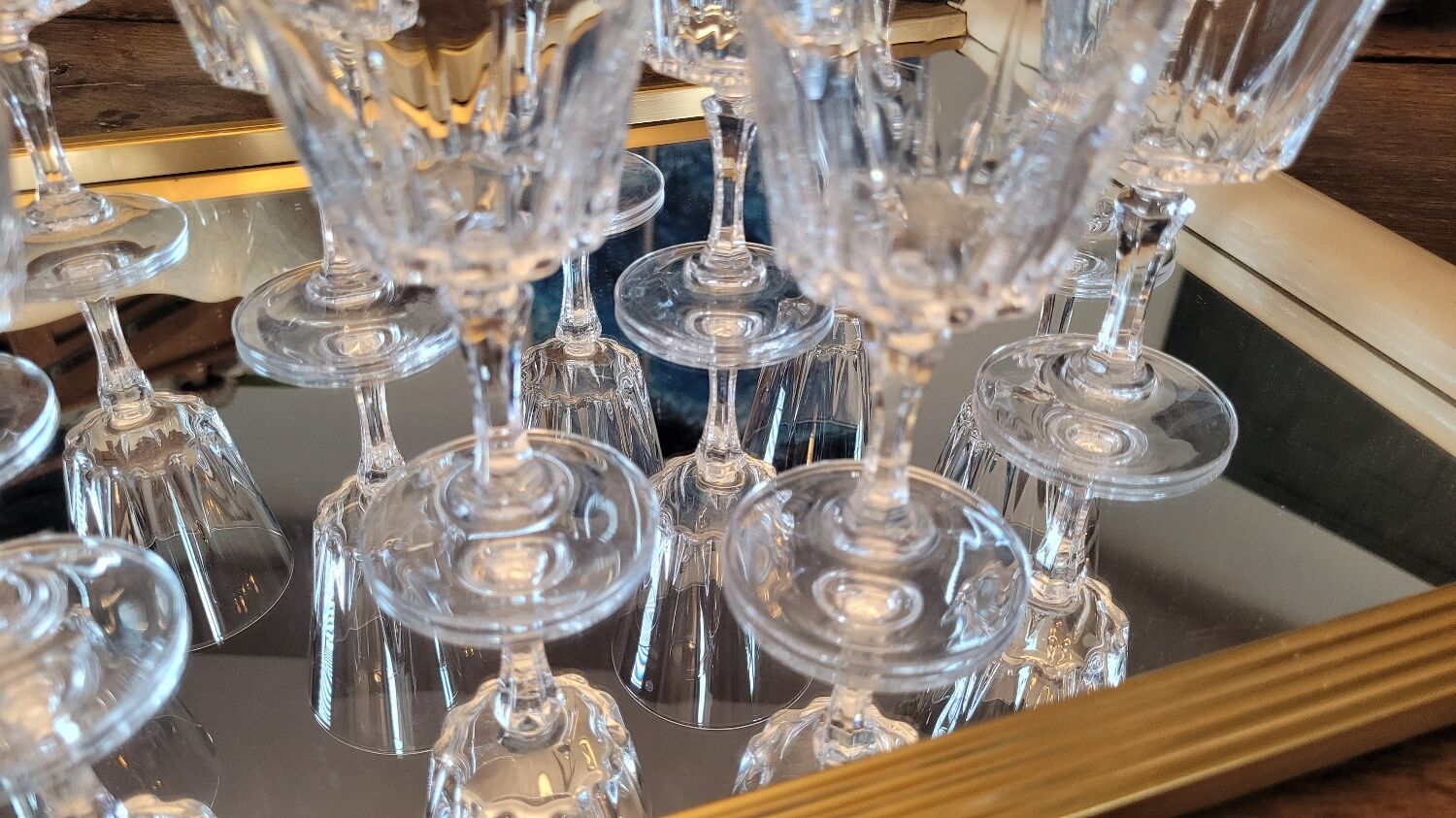 70's stemware