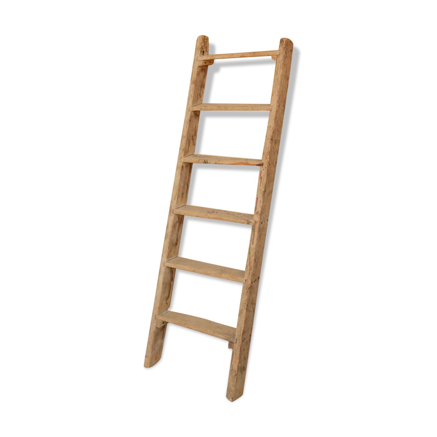 Vintage wooden farm ladder