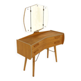 Scandinavian beech dressing table, Sweden, 1960