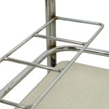 Vintage Drink Trolley Serving Cart Chrome Sixties