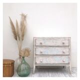 Patinated vintage chest of drawers