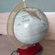 Luminous globe world map west Germany vintage