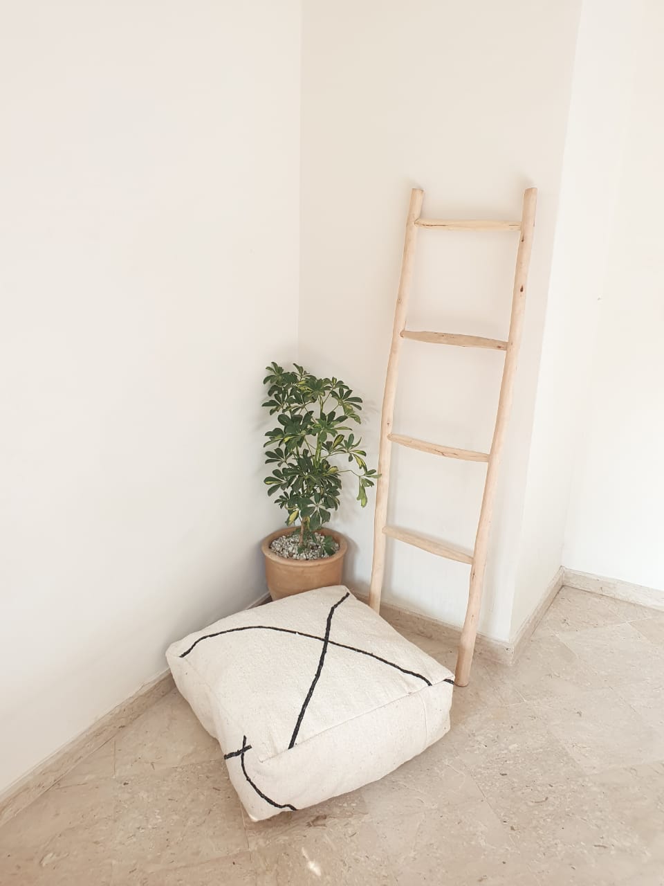 Pouf kilim beni ouarain