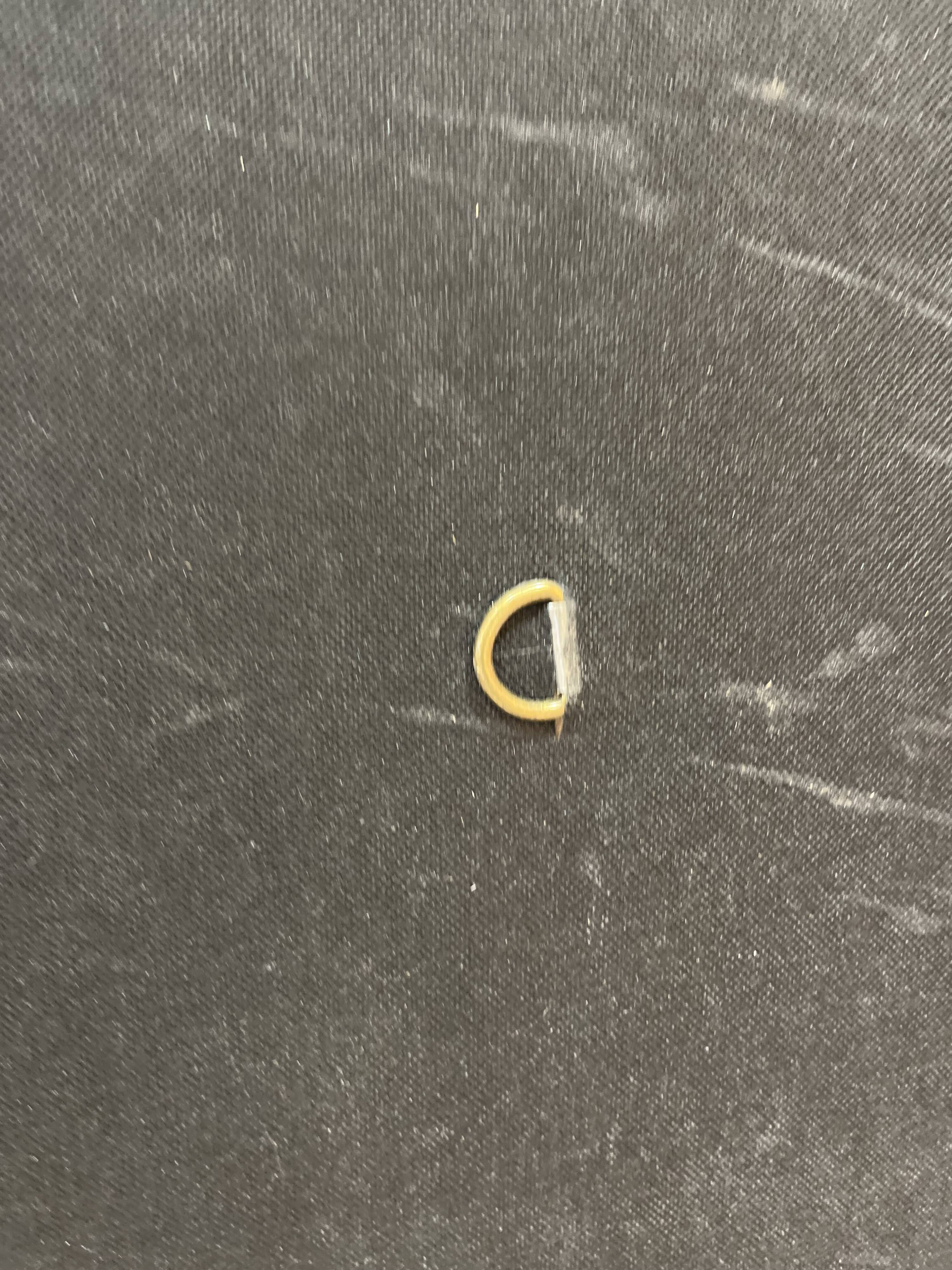 Large organic dune mirror - gold