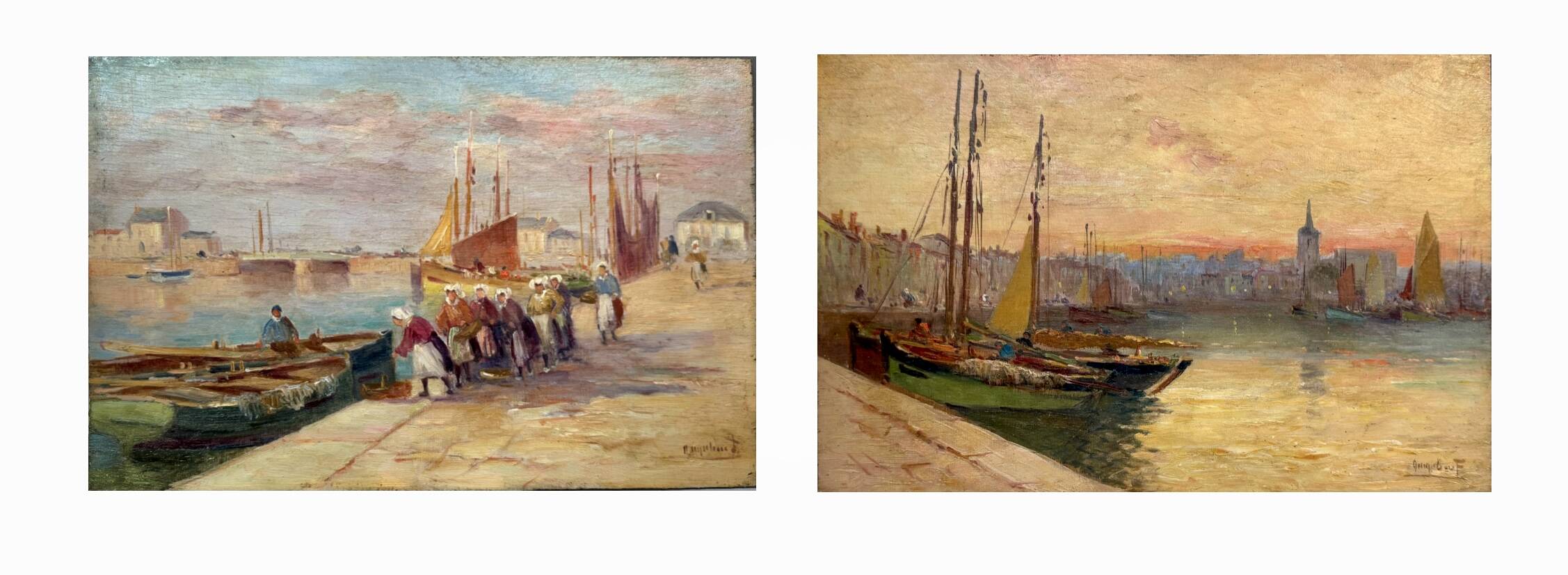 Le port des Sables d’Olonne  août 1917