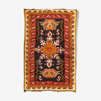 Vintage Moroccan tribal carpet 110x70 cm