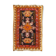 Vintage Moroccan tribal carpet 110x70 cm