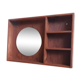 Étagère console avec miroir moderniste 60/70s