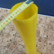 Vase soliflore 1930 yellow