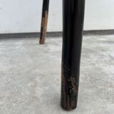 Tuna chair model 1018 in black curved wood and canning 1930