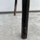 Fauteuil Thonet modèle 1018 en bois courbé noir et cannage 1930