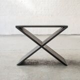 Black oak side table 'LC01' by Lena Coupez, Belgium, 2024