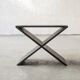 Black oak side table 'LC01' by Lena Coupez, Belgium, 2024