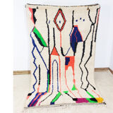 Tapis berbère marocain fait main 237 x 152 cm