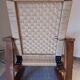 Old brutalist armchair