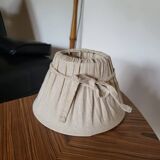 Abat-jour en lin vintage