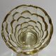 Pierre d'Avesn (1901 - 1990) pair of art deco "honeycomb" vase