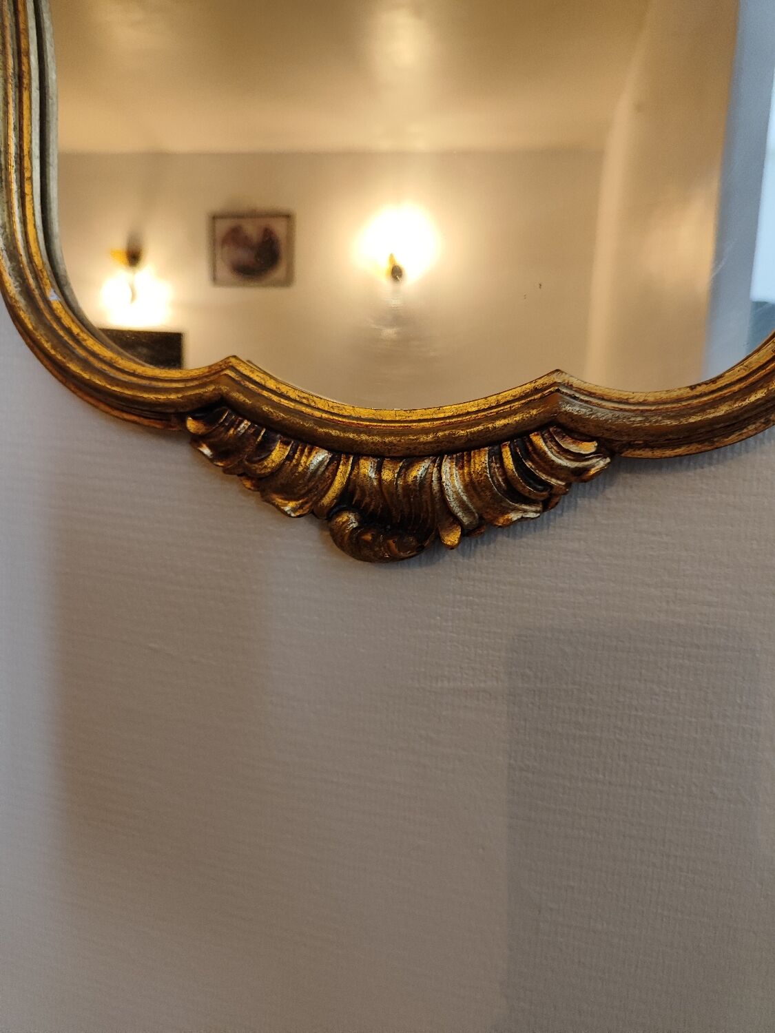 Mirror style louis XV gilded