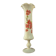 Grand vase opaline fleuri vintage