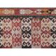 Vintage Turkish hallway rug 140x369 cm