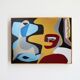 Peinture unique colorée, d'après Le Corbusier