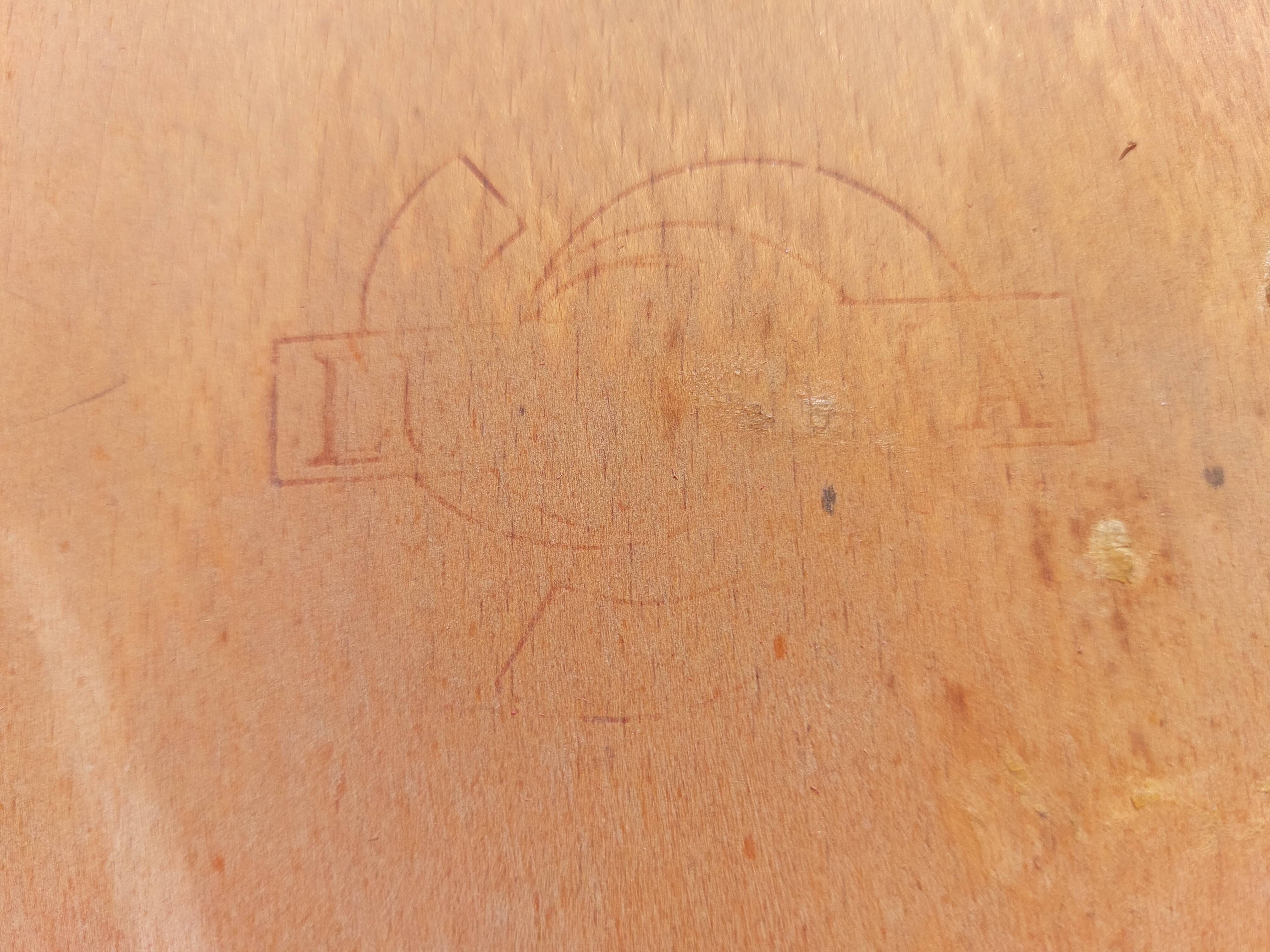 Luterma wooden armchair